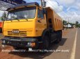 Bán xe ben Kamaz 15 tấn mới 2016 nhập khẩu, Kamaz 65115 (6x4) tại Bình Dương và Bình Phước