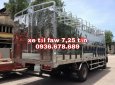 Bán xe tải FAW 7,25 tấn, động cơ 140PS cực khỏe, thùng dài 6m3, giá rẻ nhất