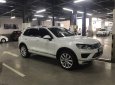 Cần bán Volkswagen Touareg 2017, trắng ngọc trinh, còn mới tinh không lầm lỗi, Odo 6200Km, full options
