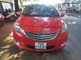 Cần bán xe Toyota Vios sản xuất năm 2010, màu đỏ số tự động, giá 345tr