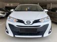 Bán xe giá ưu đãi với chiếc Toyota Vios E 1.5CVT đời 2019, màu trắng, giao xe nhanh