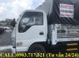 Bán xe tải Vĩnh Phát VM 1T9 thùng mui bạt dài 6m2. Giá xe tải VM 1T9 thùng mui bạt dài 6m2