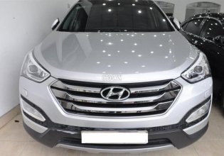 Cần bán Hyundai Santa Fe CRDi đời 2014, màu bạc, nhập khẩu chính hãng, 655 triệu giá 655 triệu tại Hà Nội