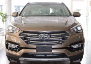 Bán xe Hyundai Santa Fe đời 2016, màu nâu giá 1 tỷ 226 tr tại Tp.HCM