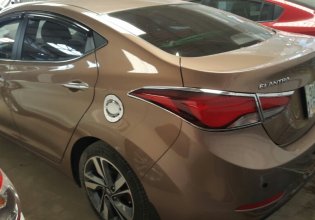 Bán Hyundai Elantra GLS 1.6AT màu nâu nhập Hàn 2015 biển Sài Gòn giá 645 triệu tại Tp.HCM