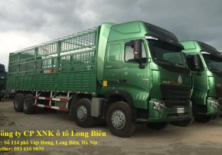Xe tải thùng 4 chân Howo 371, 375, A7 tải trọng 17-17,9 tấn 2017-2018 giá 1 tỷ 180 tr tại Hà Nội