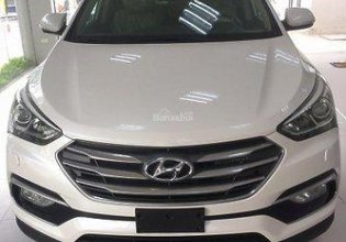 Bán Hyundai Santa Fe CKD đời 2017, màu trắng giá 1 tỷ 180 tr tại Quảng Ngãi
