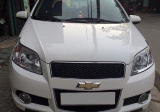 Cần bán Chevrolet Aveo MT đời 2014, màu trắng số sàn giá 295 triệu tại Tp.HCM