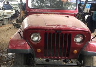 Bán ô tô Jeep CJ năm sản xuất 1990, màu đỏ, nhập khẩu nguyên chiếc giá 35 triệu tại Hà Nội