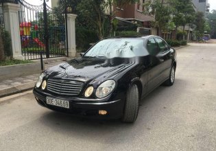 Bán Mercedes E200 sản xuất 2005, màu đen, nhập khẩu số sàn, 346tr giá 346 triệu tại Hà Nội