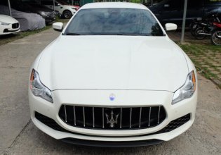 Bán xe Maserati Quattroporte nhập khẩu chính hãng giá tốt nhất, xe Maserati QP trắng mới giá 7 tỷ 32 tr tại Tp.HCM