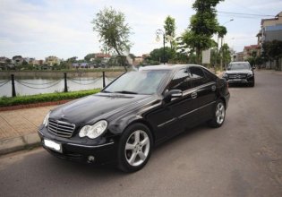 Bán Mercedes C240 Avantgarde sản xuất năm 2005, màu đen số tự động giá 245 triệu tại Thái Nguyên