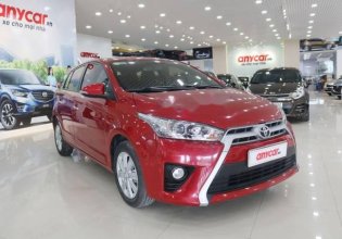 Bán Toyota Yaris 1.3 AT sản xuất năm 2015 màu đỏ, nhập khẩu Thái Lan giá 599 triệu tại Hà Nội