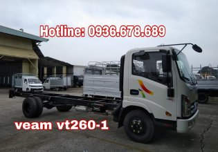 Bán xe tải Veam Vt260-1 thùng dài 6m, tải 1t9, động cơ Isuzu giá 455 triệu tại Hà Nội