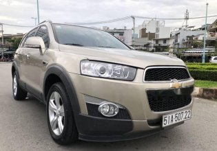 Bán ô tô Chevrolet Captiva LTZ năm sản xuất 2014, màu vàng số tự động, giá 540tr giá 540 triệu tại Tp.HCM