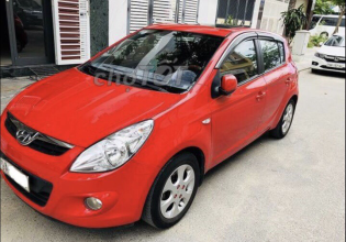Xe Hyundai i20 năm 2010 màu đỏ, nhập khẩu giá 340 triệu tại Khánh Hòa