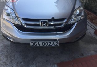 Cần bán gấp Honda CR V 2.4 đời 2010, màu bạc, giá 570tr giá 570 triệu tại Thanh Hóa
