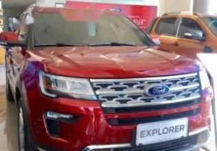 Bán Ford Explorer 2018, màu đỏ, nhập khẩu giá 2 tỷ 193 tr tại Cần Thơ