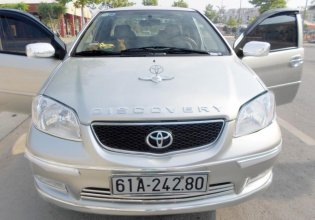 Toyota Vios dòng cao cấp G, SX 12/2005, lăn bánh lần đầu tháng 3/2006, mẫu mới, màu ghi bạc, xe mới như hãng giá 275 triệu tại Bình Dương