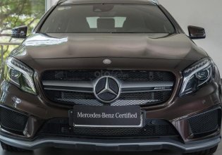 Cần bán Mercedes-Benz GLA45 AMG 4Matic đăng ký 2018, màu nâu, 500km, xe nhập khẩu, 2% thuế trước bạ giá 2 tỷ 199 tr tại Tp.HCM