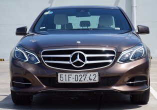 Bán Mercedes Benz E250 2014 xe đẹp màu nâu, đi 27.000km, cam kết chất lượng bao kiểm tra hãng giá 1 tỷ 339 tr tại Tp.HCM