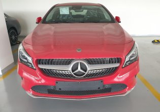 Mercedes CLA200 2017, màu đỏ, nhập khẩu, hỗ trợ ngân hàng 70%, nhiều ưu đãi giá 1 tỷ 525 tr tại Bình Dương