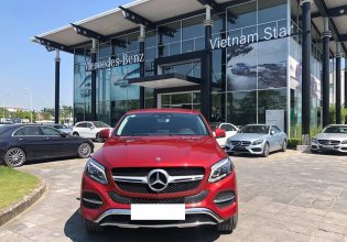 Bán Mercedes GLE 400 Coupe màu đỏ/kem sản xuất 2018 đăng ký 2019, tên tư nhân giá 4 tỷ 180 tr tại Hà Nội