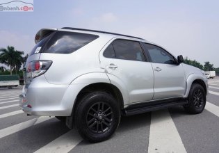 Bán Toyota Fortuner V 2015, màu bạc, chính chủ giá 750 triệu tại Hà Nội