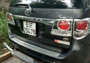 Bán xe Toyota Fortuner V 2015, màu xám, 7 chỗ BSTP giá 800 triệu tại Tp.HCM