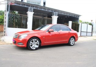 Bán Mercedes C200K sản xuất năm 2011, màu đỏ, xe gia đình   giá 565 triệu tại BR-Vũng Tàu