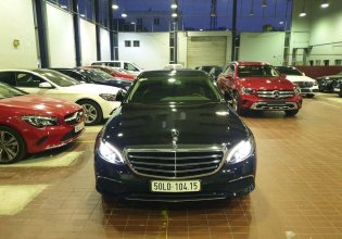 Bán gấp xe sang Mercedes E200 sản xuất 2017, màu đen giá 1 tỷ 650 tr tại Long An