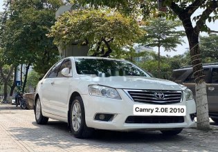 Cần bán lại xe Toyota Camry 2.0E đời 2010, màu trắng, nhập khẩu chính chủ giá 505 triệu tại Hà Nội