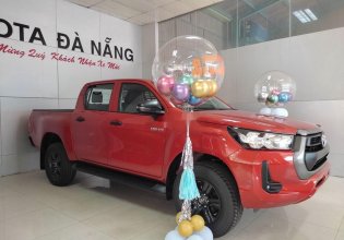 Bán ô tô Toyota Hilux 2.4AT năm sản xuất 2021, màu đỏ, nhập khẩu giá 612 triệu tại Quảng Trị