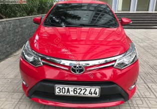 Cần bán lại xe Toyota Vios 1.5G sản xuất 2014, màu đỏ giá 390 triệu tại Hà Nội