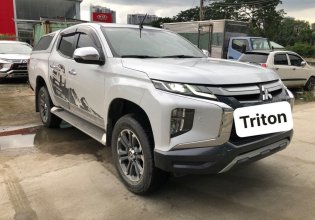 Bán ô tô Mitsubishi Triton 2.4L Premium năm sản xuất 2019, màu trắng, nhập khẩu nguyên chiếc giá 748 triệu tại An Giang