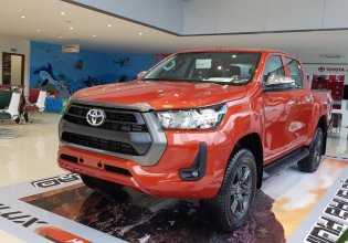 Toyota Hilux năm 2021 ưu đãi cuối năm giảm ngay tiền mặt + gói PK hỗ trợ trả góp 85% giá 674 triệu tại Thái Bình