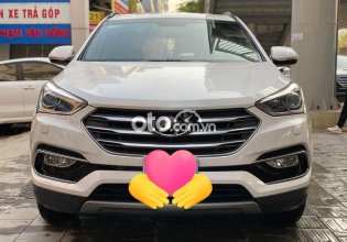 Bán Hyundai Santa Fe 2.4 AT đời 2018, màu trắng còn mới, 795 triệu giá 795 triệu tại Hà Nội