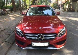 Cần bán Mercedes C300 AMG sản xuất năm 2017, màu đỏ giá 1 tỷ 458 tr tại Hà Nội