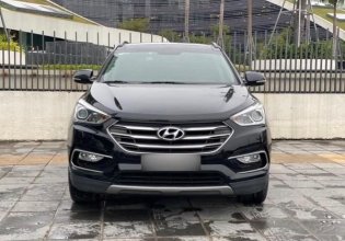 Cần bán gấp Hyundai Santa Fe 2.4AT năm sản xuất 2016, màu đen giá 785 triệu tại Hà Nội