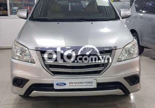 Cần bán gấp Toyota Innova 2.0G sản xuất 2015, màu bạc giá 419 triệu tại An Giang