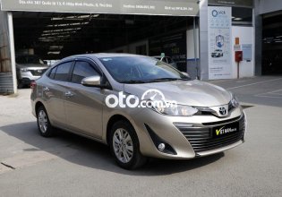 Cần bán lại xe Toyota Vios G 1.5AT sản xuất năm 2020, màu ghi vàng giá 508 triệu tại Tp.HCM