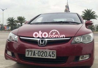 Cần bán Honda Civic 2.0AT sản xuất 2007, màu đỏ giá 285 triệu tại Bình Định