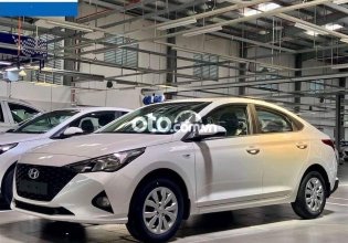 Bán xe Hyundai Accent 1.4MT tiêu chuẩn sản xuất 2022, màu trắng, xe nhập giá 403 triệu tại Cà Mau