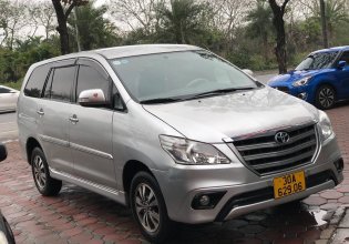 Bán Toyota Innova 2.0E sản xuất 2015, màu bạc  giá 395 triệu tại Hà Nội