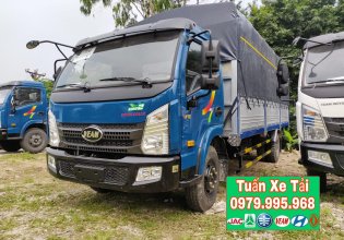 Xe tải Veam VT751 thùng mui bạt tải trọng 7 tấn, máy Hyundai D4DB giá 485 triệu tại Hà Nội