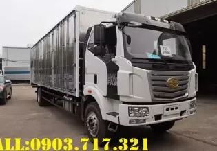 Xe tải Faw 8 tấn thùng kín dài 9m7, giá bán xe tải Faw 8 tấn thùng 9m7 giá 830 triệu tại Đồng Nai