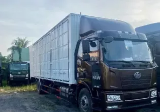 Bán xe tải Faw 6T8 thùng Container 9m7 chở pallet điện tử sẵn xe giao ngay giá 999 triệu tại Tp.HCM