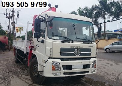 Bán xe tải Dongfeng gắn cẩu tự hành 5 tấn, năm 2018